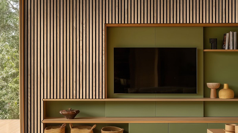 Combining Wood Acoustic Panels with Wood Veneer in Interior Design