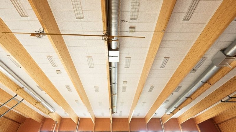 Coordinated Installation of Wood Wool Acoustic Ceilings with MEP Services